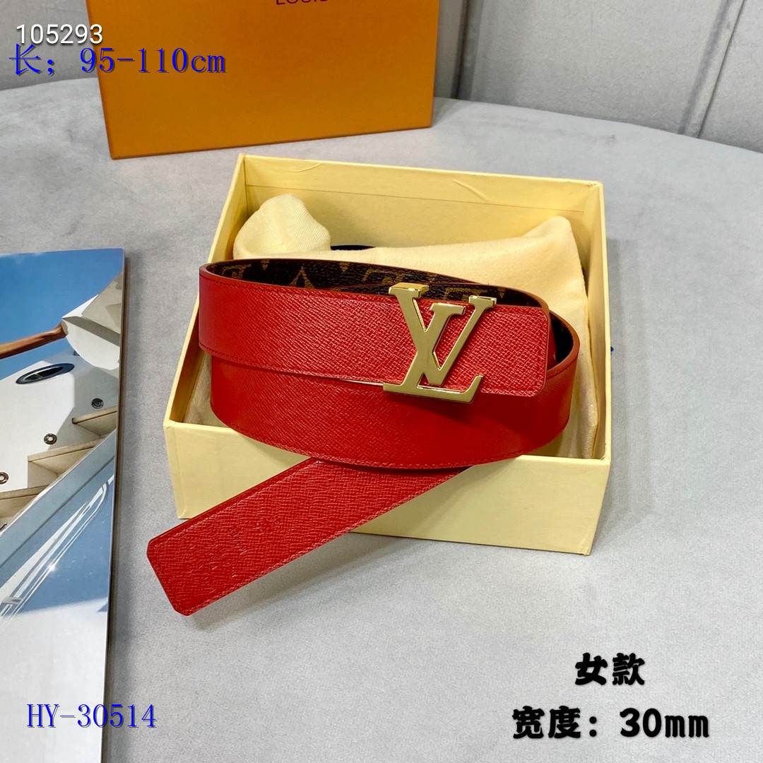 LV Belts 3.0 cm Width 218